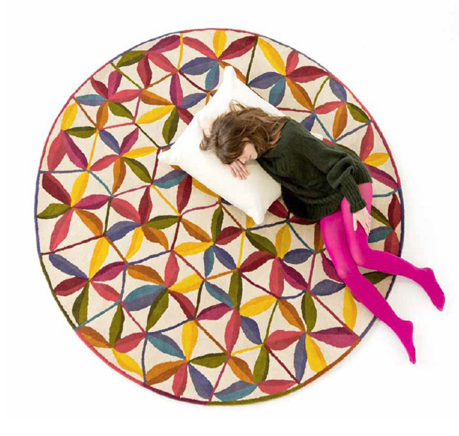 NANIMARQUINA tapis KALA (Ø 200 cm - Laine)