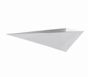 OPINION CIATTI étagère HENRI (Henri III - droite - acier brillant)