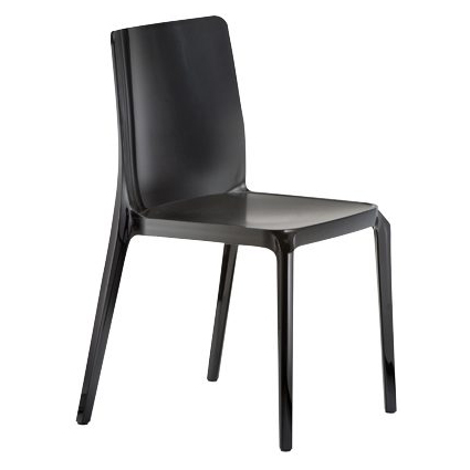 PEDRALI set de 2 chaises BLITZ 640 (Noir - Polycarbonate)