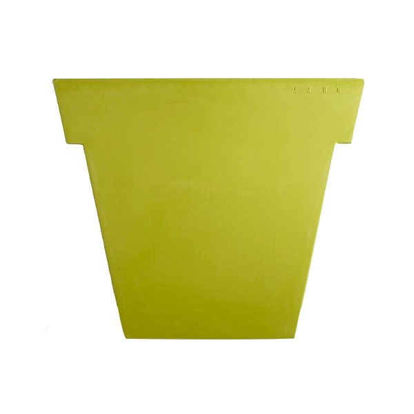 SLIDE vase étroit IL VASO (Vert Lime H 55 - Polyéthylène)