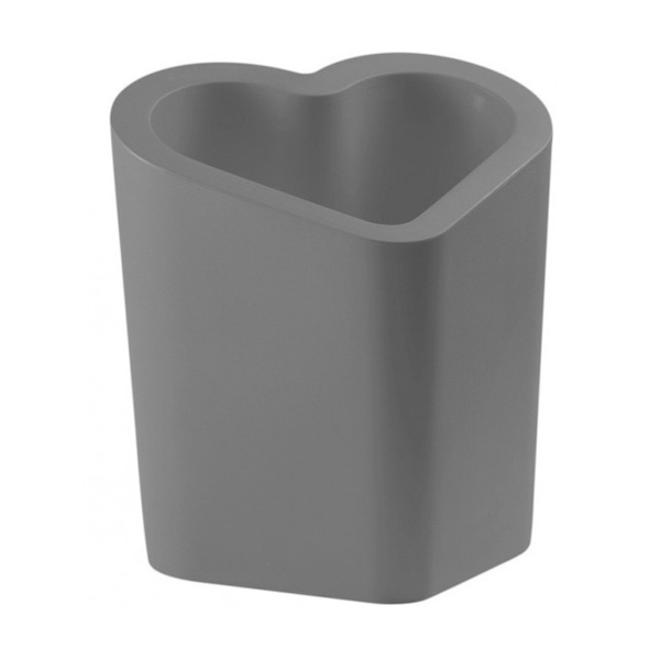 SLIDE vase MON AMOUR POT (Gris - Polyéthylène)