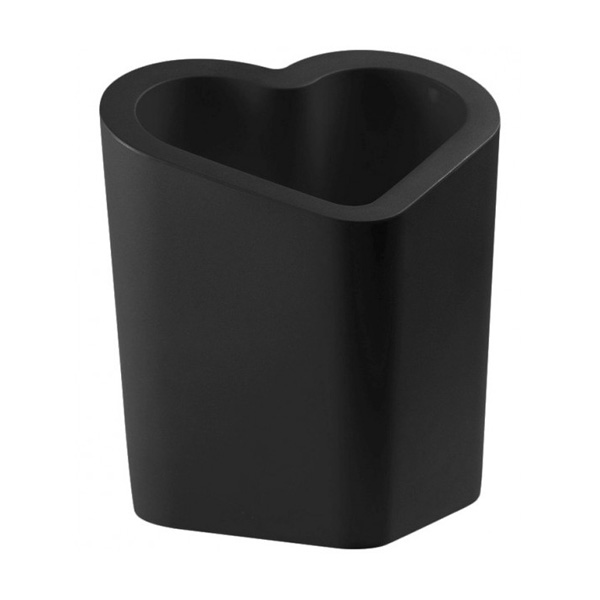 SLIDE vase MON AMOUR POT (Noir - Polyéthylène)