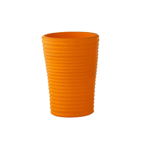 SLIDE vase S-POT (Orange H 50 - Polyéthylène)