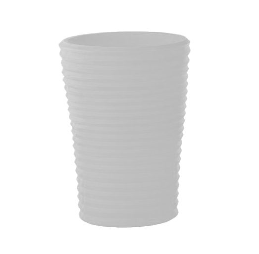 SLIDE vase S-POT (Blanc H 65 - Polyéthylène)