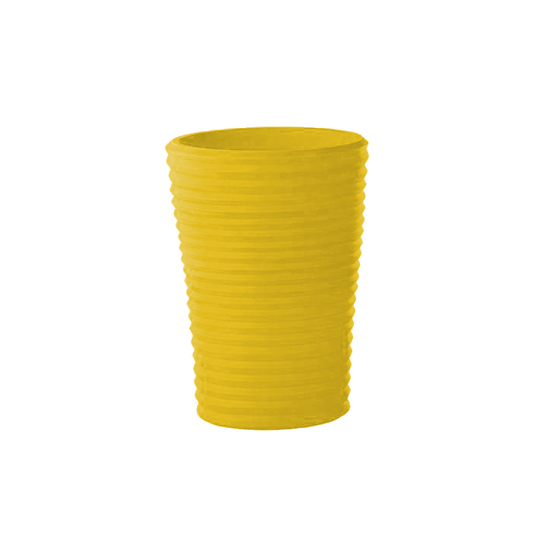 SLIDE vase S-POT (Jaune H 50 - Polyéthylène)