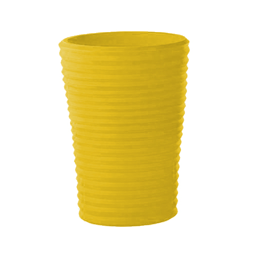 SLIDE vase S-POT (Jaune H 65 - Polyéthylène)
