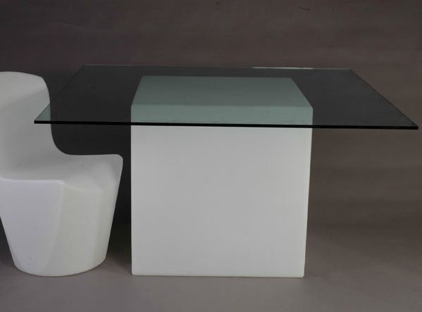 SLIDE luminous table SQUARE