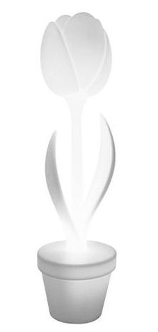MYYOUR lampadaire TULIP XL (Blanc pour intérieur - Polyéthylène)