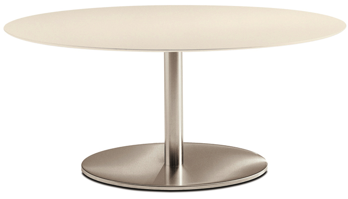 PEDRALI table ronde INOX ELLITTICO 4901 (L 180 cm - Acier Inox)