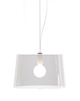 PEDRALI lampe à suspension L001S/B (Transparent - Méthacrylate)