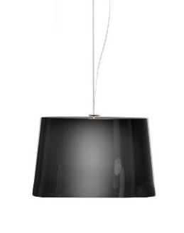 PEDRALI lampe à suspension L001S/B (Noir - Méthacrylate)