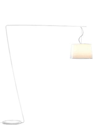 PEDRALI lampadaire L001T/B (Blanc - acier blanc/Méthacrylate)