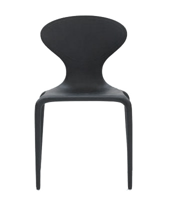 MOROSO ensemble de 4 chaises SUPERNATURAL (Noir - Polypropylène)