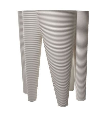 SERRALUNGA vase THE VASES (Blanc - LLDPE)