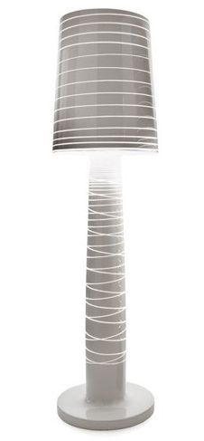 SERRALUNGA lampadaire LADYJANE (Blanc laqué - LLDPE)