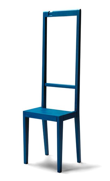 COVO chaise ALFRED (Bleu - Bois)