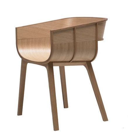 CASAMANIA fauteuil MARITIME (Chêne naturel - chêne massif et multi-couches)