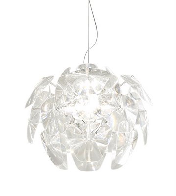 LUCEPLAN lampe à suspension HOPE D66/18 (Ø 72 cm H max 270 cm - Polycarbonate)