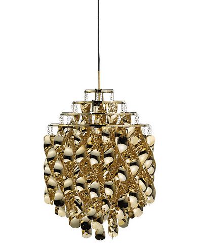 VERPAN lampe à suspension SPIRAL (Or - Métal)