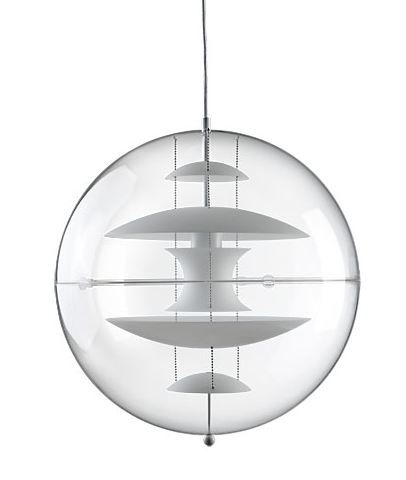 VERPAN lampe à suspension VP GLOBE (Ø 50 cm - Réflecteurs en verre)