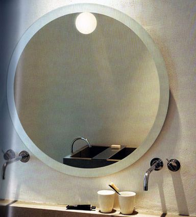 Flos Wall Ceiling Lamp Mini Glo Ball, Mini Glo Ball Mirror Wall Light