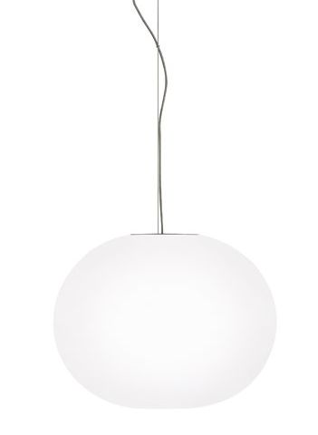 FLOS lampe à suspension GLO-BALL (S2 - Verre blanc opale)