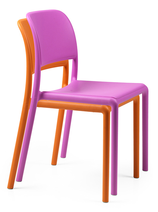 NARDI set of 4 outdoor chair RIVA BISTROT CONTRACT COLLECTION