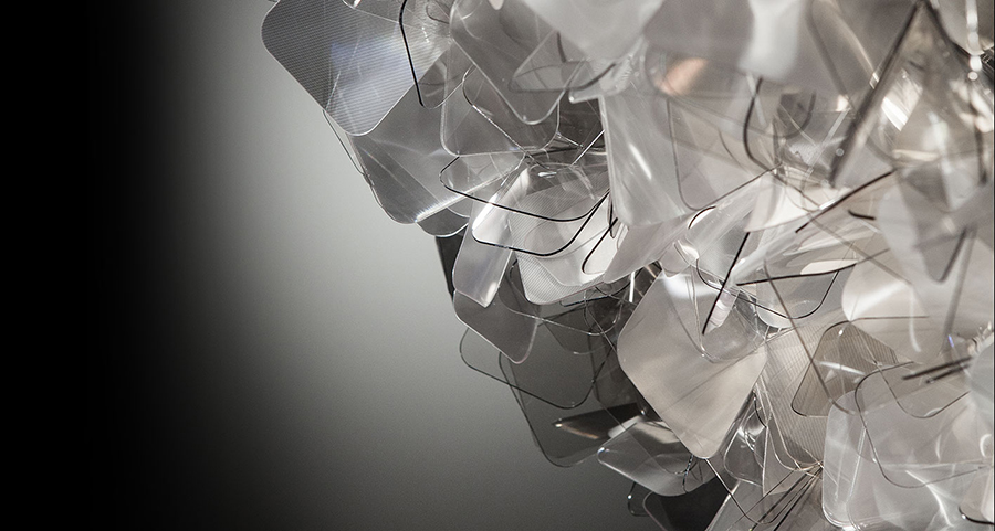 SLAMP ceiling / wall lamp CLIZIA LARGE