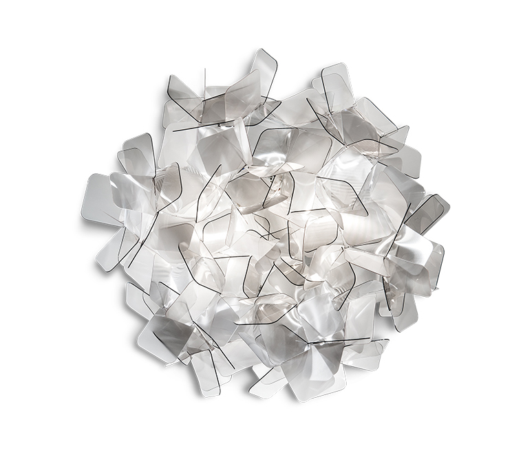 SLAMP lampe murale applique CLIZIA (Fumé - Opalflex® / Lentiflex®)