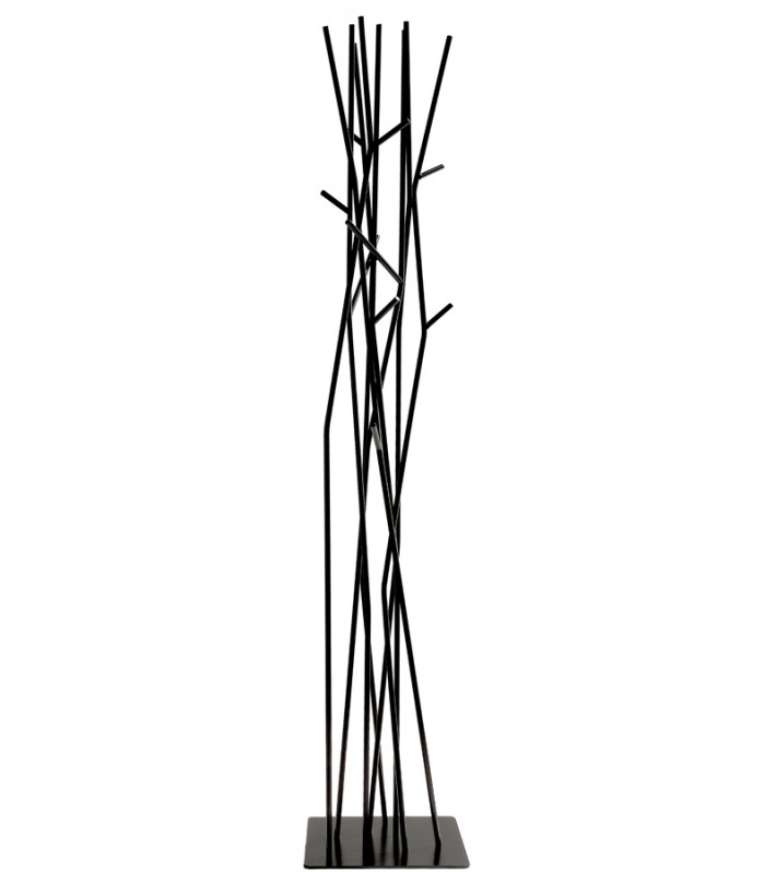 COVO portemanteau sur pied LATVA (Noir - Métal verni)