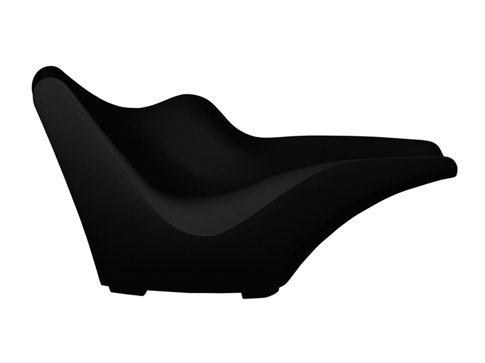 DRIADE fauteuil dormeuse TOKYO POP (Noir anthracite - Polyéthylène)