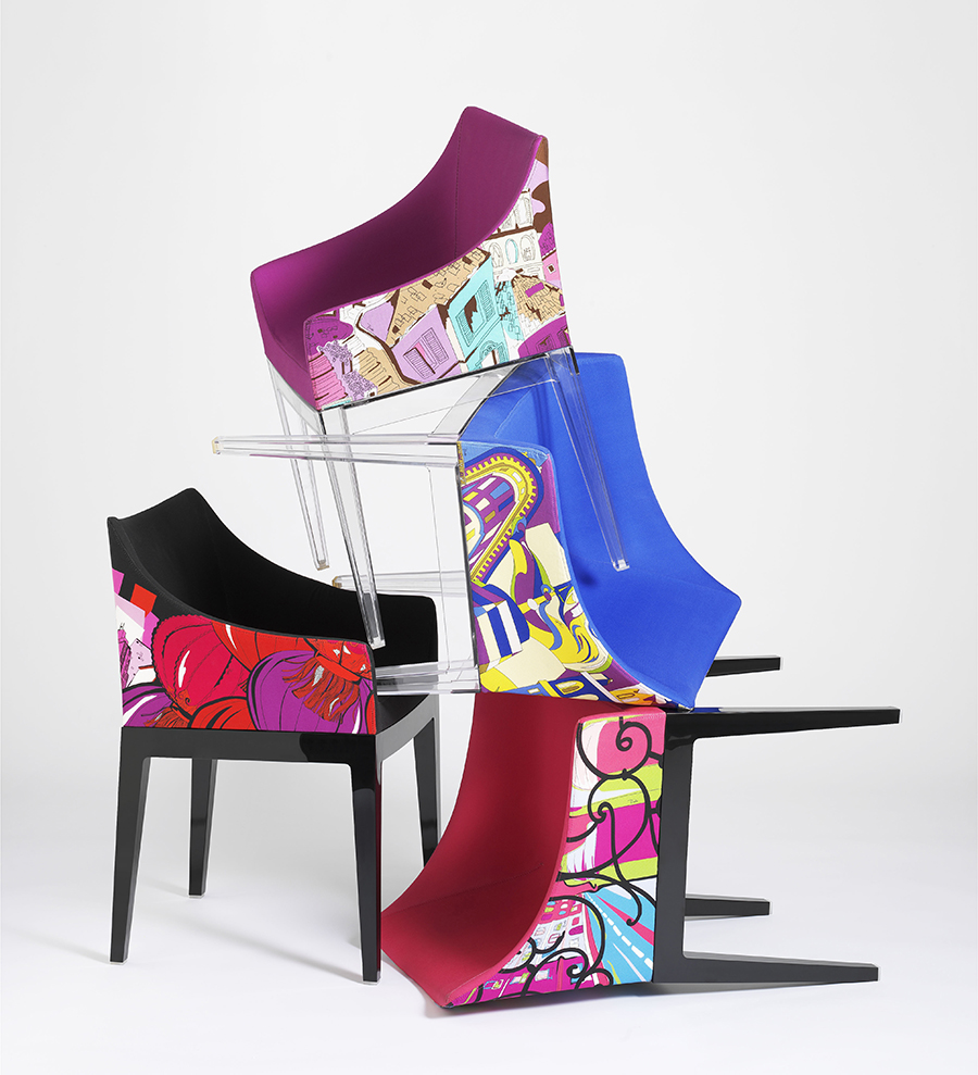 KARTELL armchair MADAME World of Emilio Pucci edition