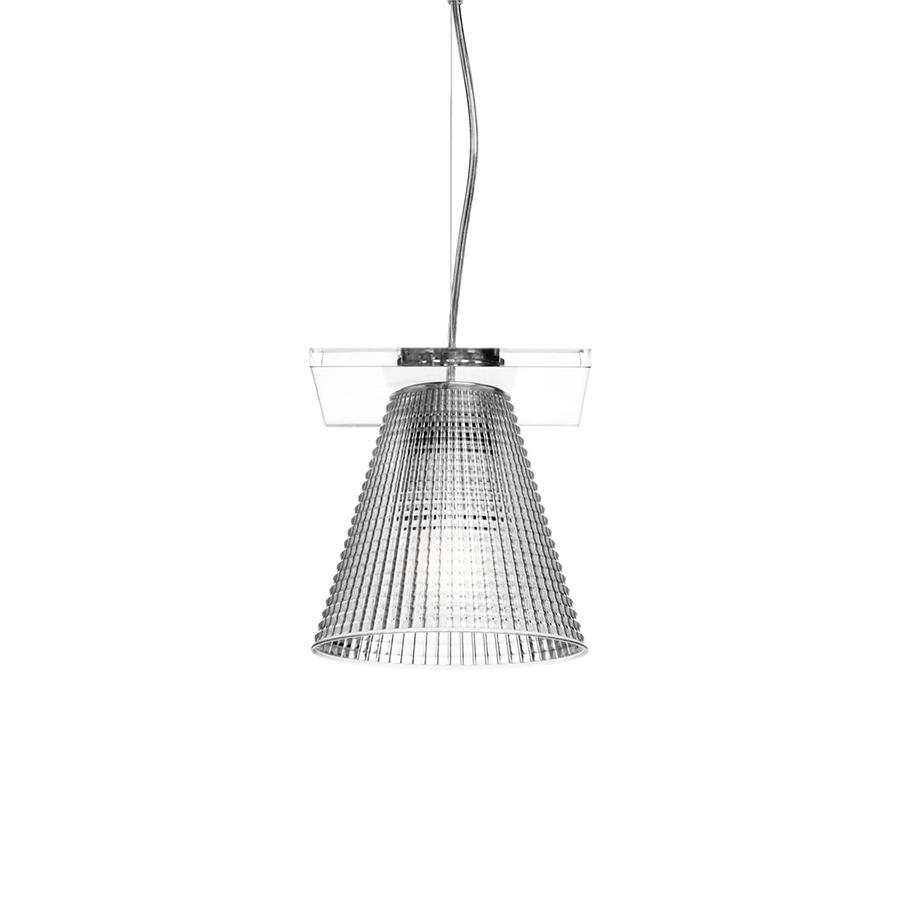 KARTELL lampe à suspension LIGHT-AIR (Version sculpté transparent - Technopolymère thermoplastique t