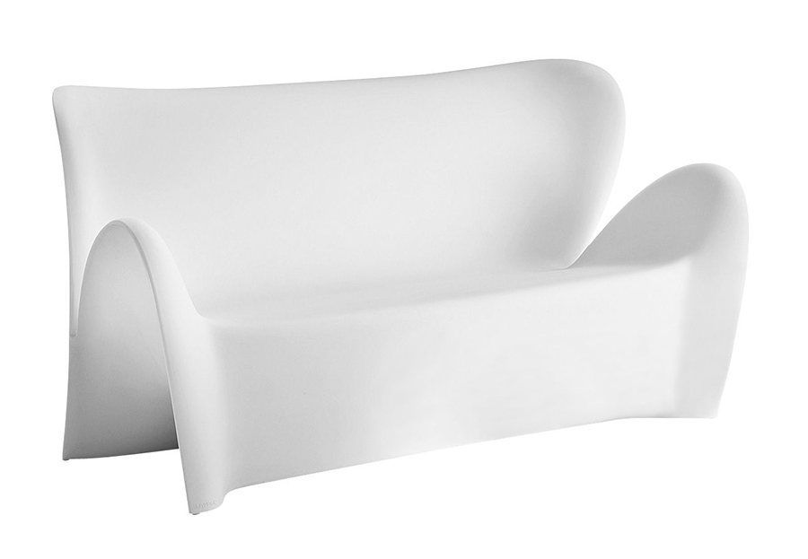 MYYOUR canapé LILY (Blanc gaufré - Polyéthylène)