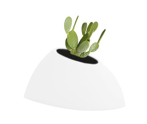 MYYOUR vase TAO SMALL (Blanc - Gaufré imprimé)