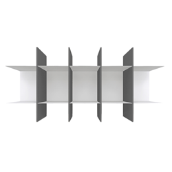 MEME DESIGN bibliothéque murale INNESTO