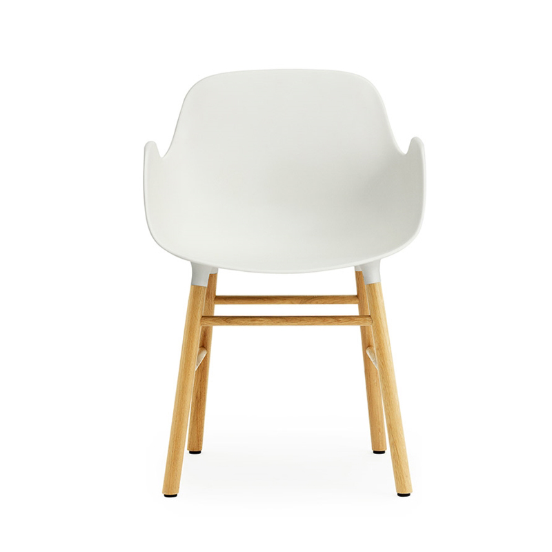 NORMANN COPENHAGEN FORM ARMCHAIR with oak base
