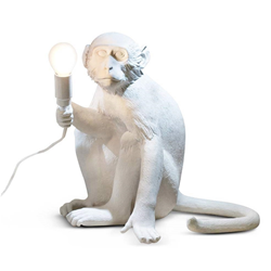 SELETTI lampe de table MONKEY LAMP à LED
