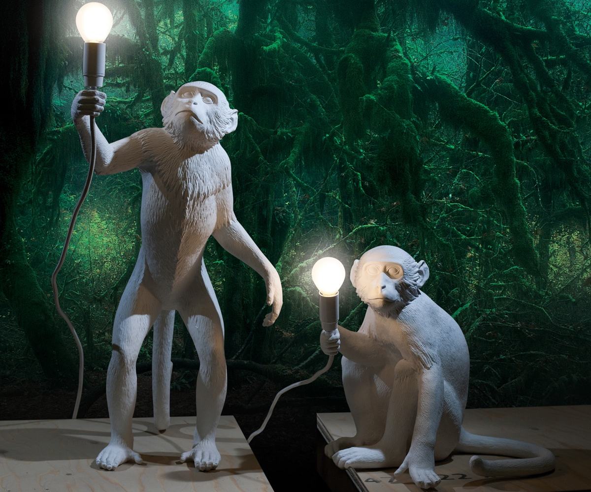 SELETTI table LED lamp MONKEY LAMP