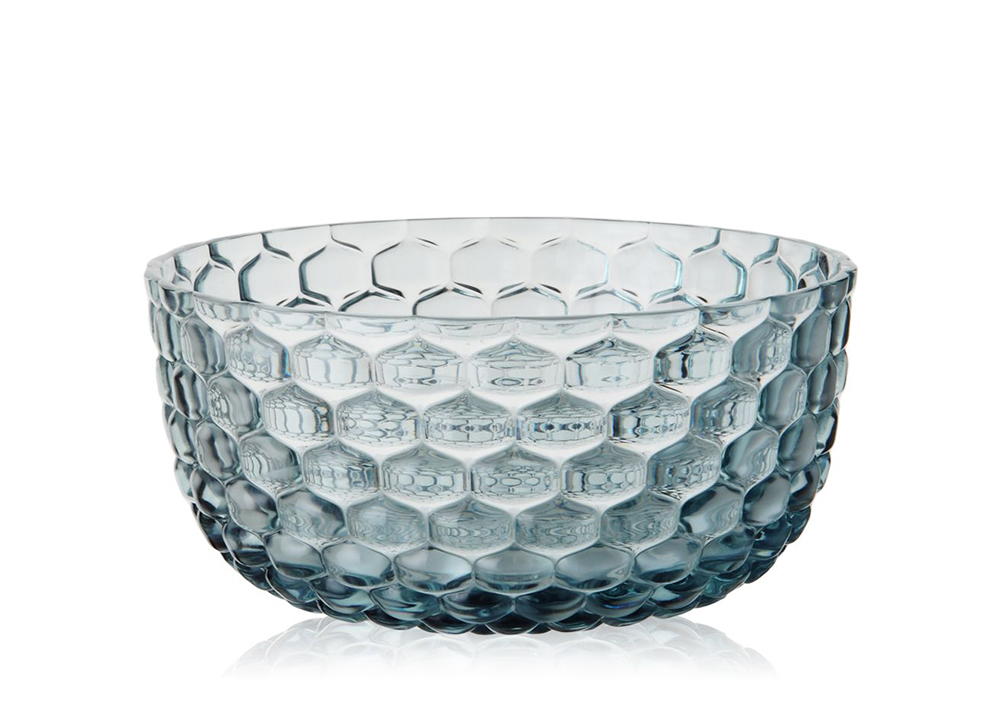 KARTELL set de 4 boules JELLIES FAMILY (Bleu - Technopolymère thermoplastique transparent)