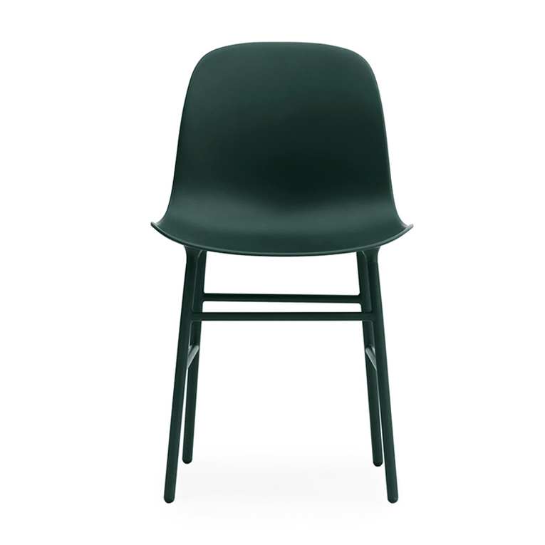 NORMANN COPENHAGEN set of 2 chairs FORM CHAIR with painted steel base
