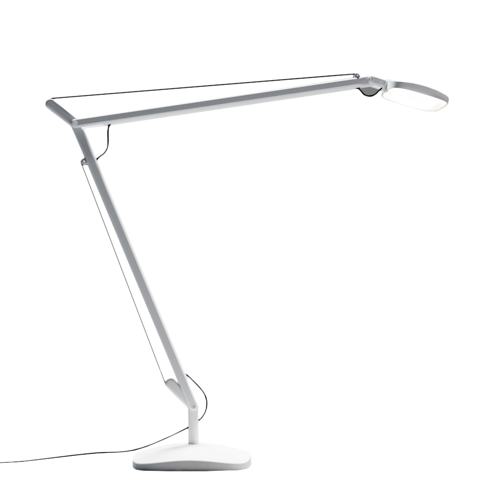 FONTANA ARTE lampe de table VOLÉE Volee à LED (Blanc - Aluminium)