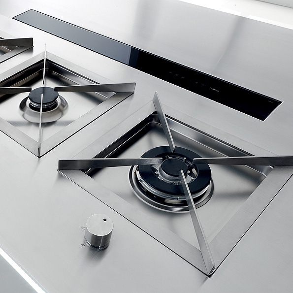 FALMEC extractor hood DOWNDRAFT 1300 m3/h INOX 90 cm