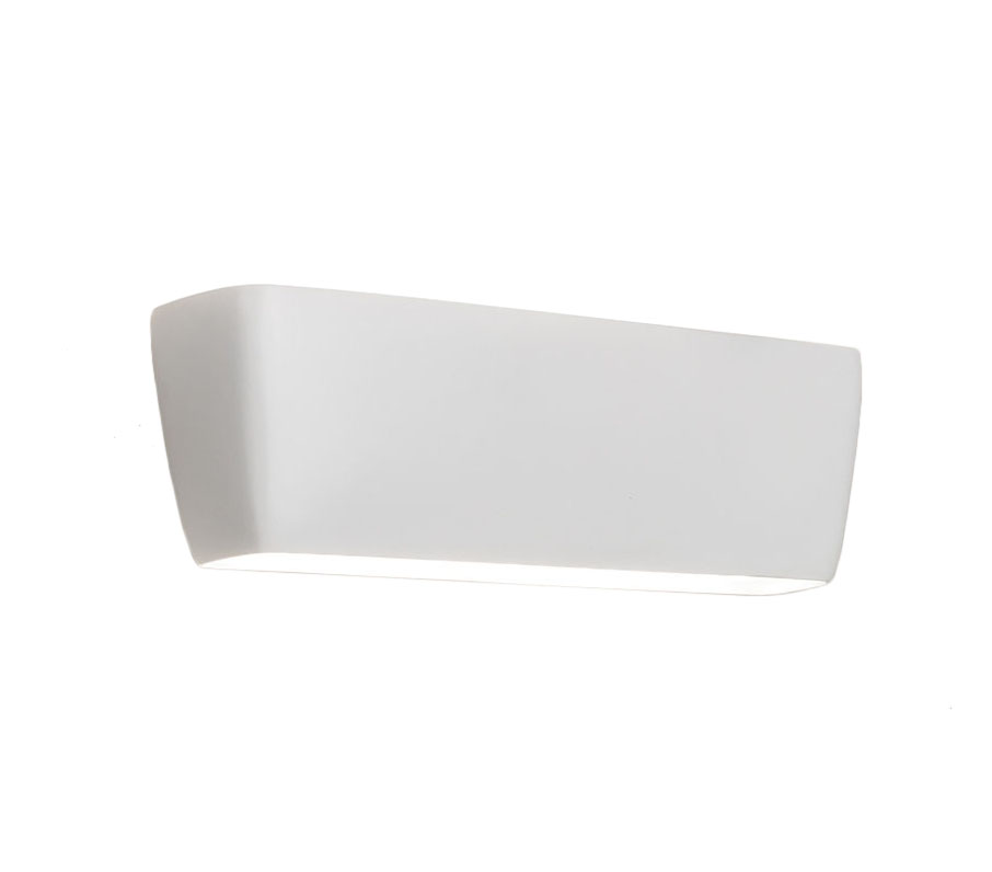 NEMO lampe murale applique FLACA LED (Blanc - Aluminium et méthacrylate)
