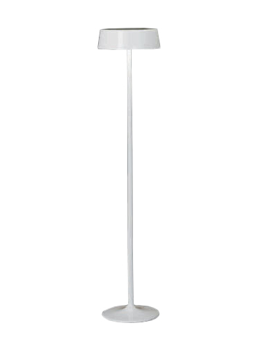 PENTA LIGHT lampadaire CHINA (Blanc H 160 cm - Métal verni)