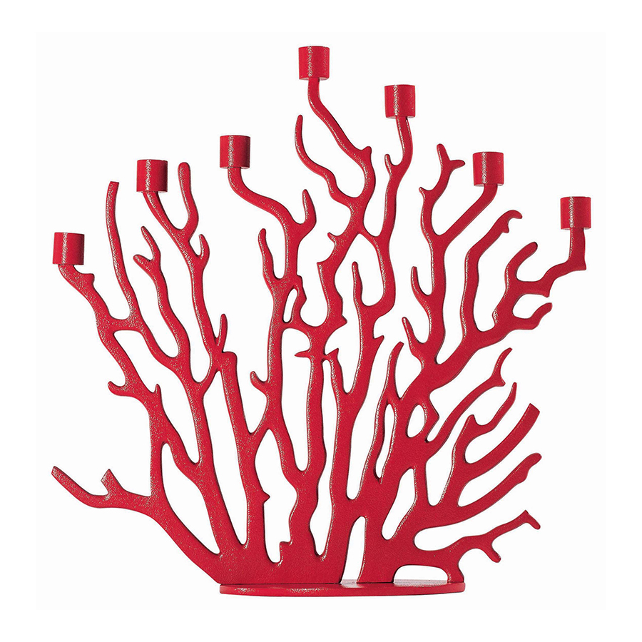 DRIADE candélabre TENOCHTITLAN (Rouge - Aluminium)