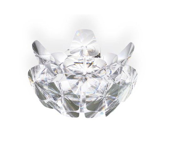 LUCEPLAN lampe au plafond plafonnier HOPE D66/12p (Ø 69 cm H 41,5 cm - Polycarbonate)