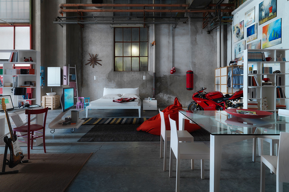 HORM table AUTOREGGENTE 140x140 cm