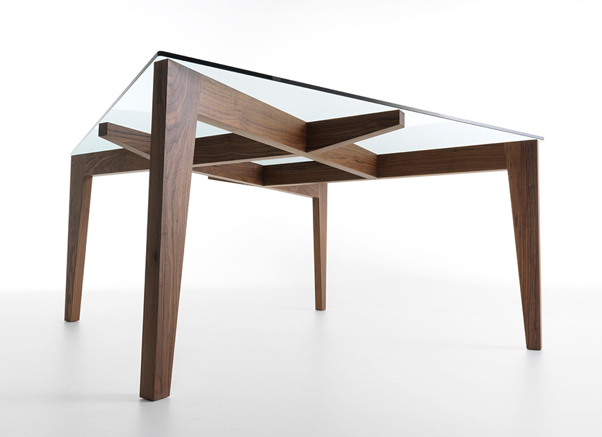 HORM table AUTOREGGENTE 140x140 cm