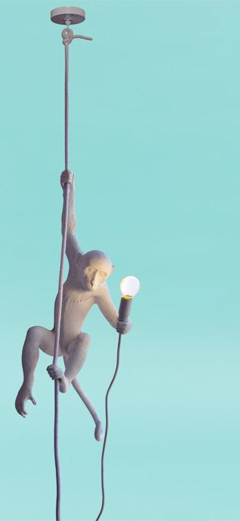 SELETTI suspension LED lamp MONKEY LAMP
